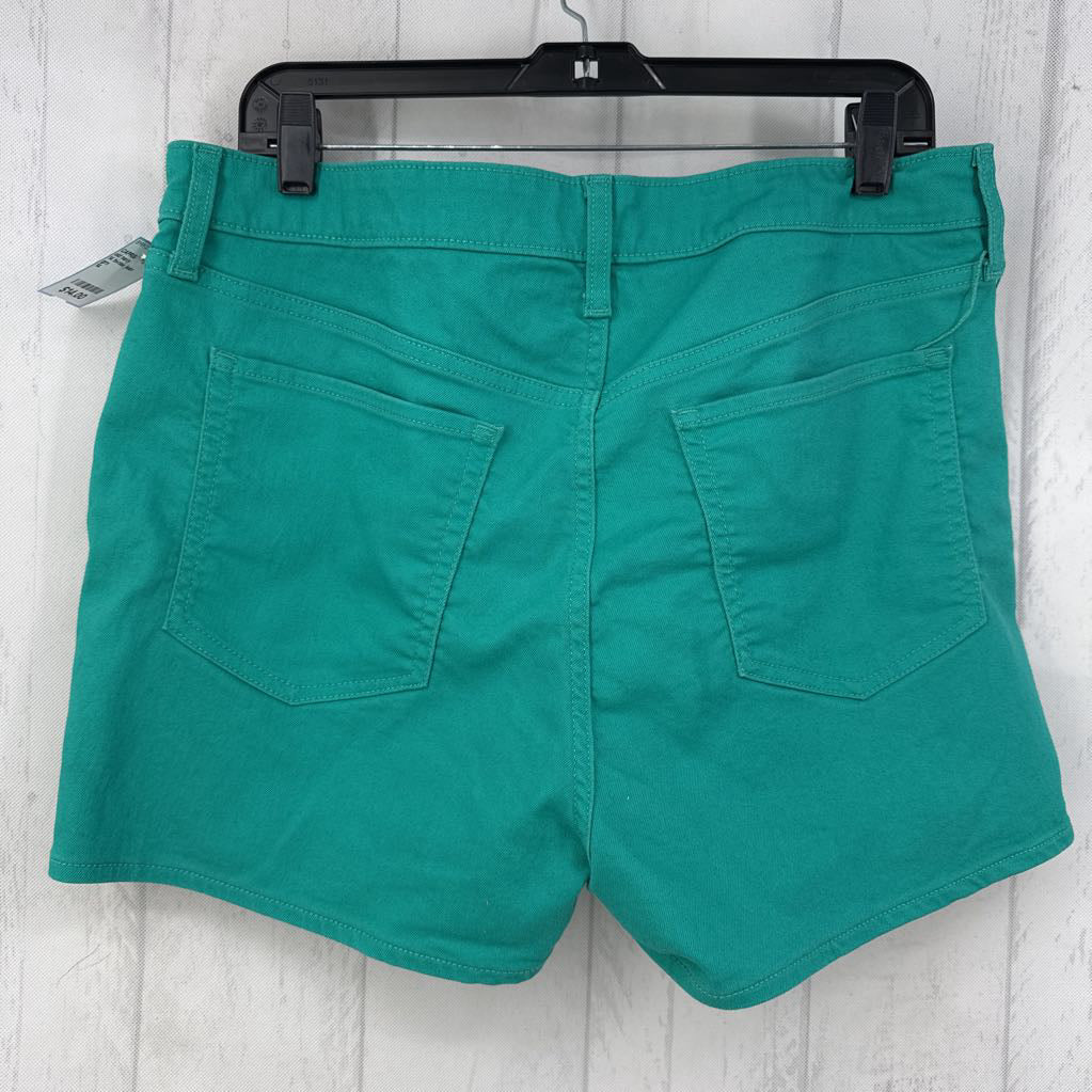 14 hi-rise jean shorts
