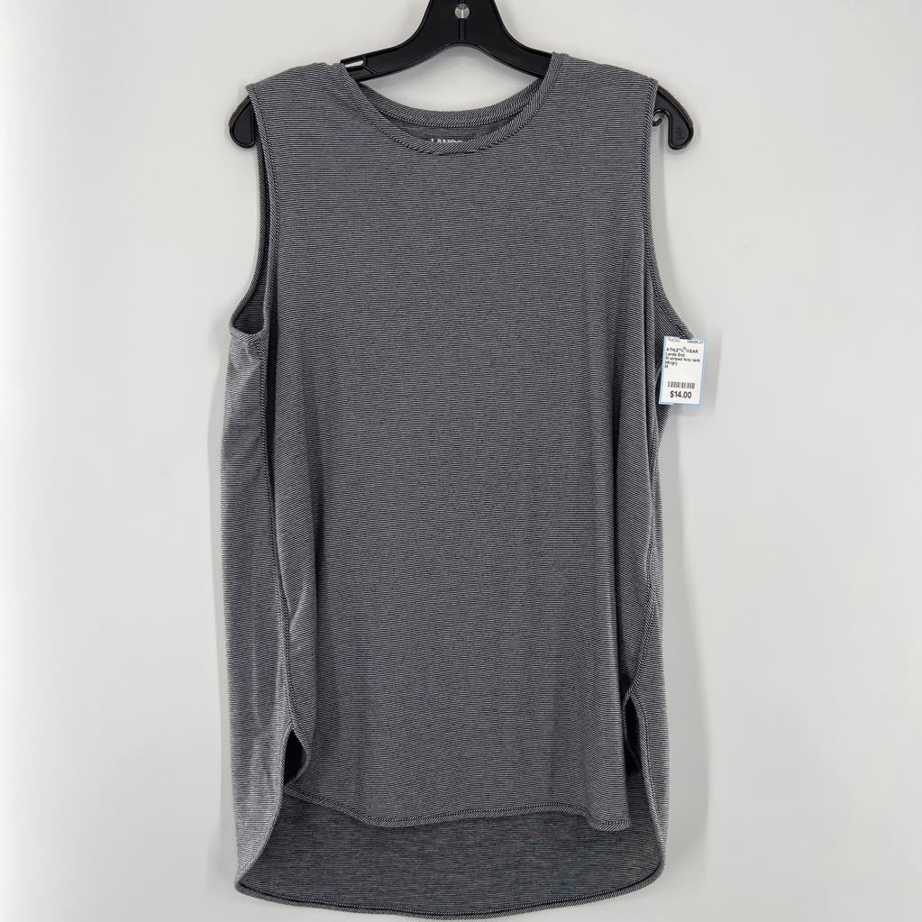 M striped hi-lo tank