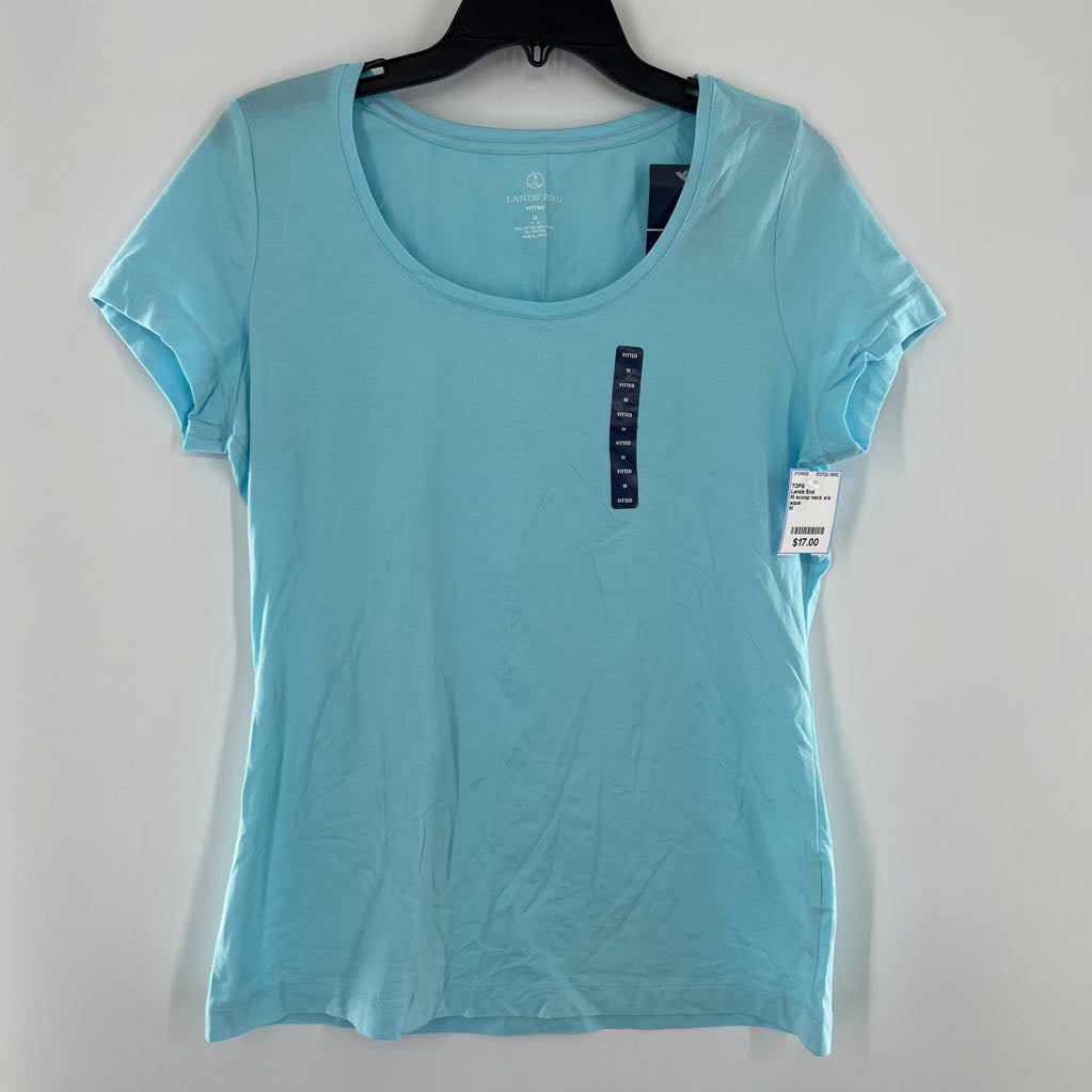 M scoop neck s/s tee