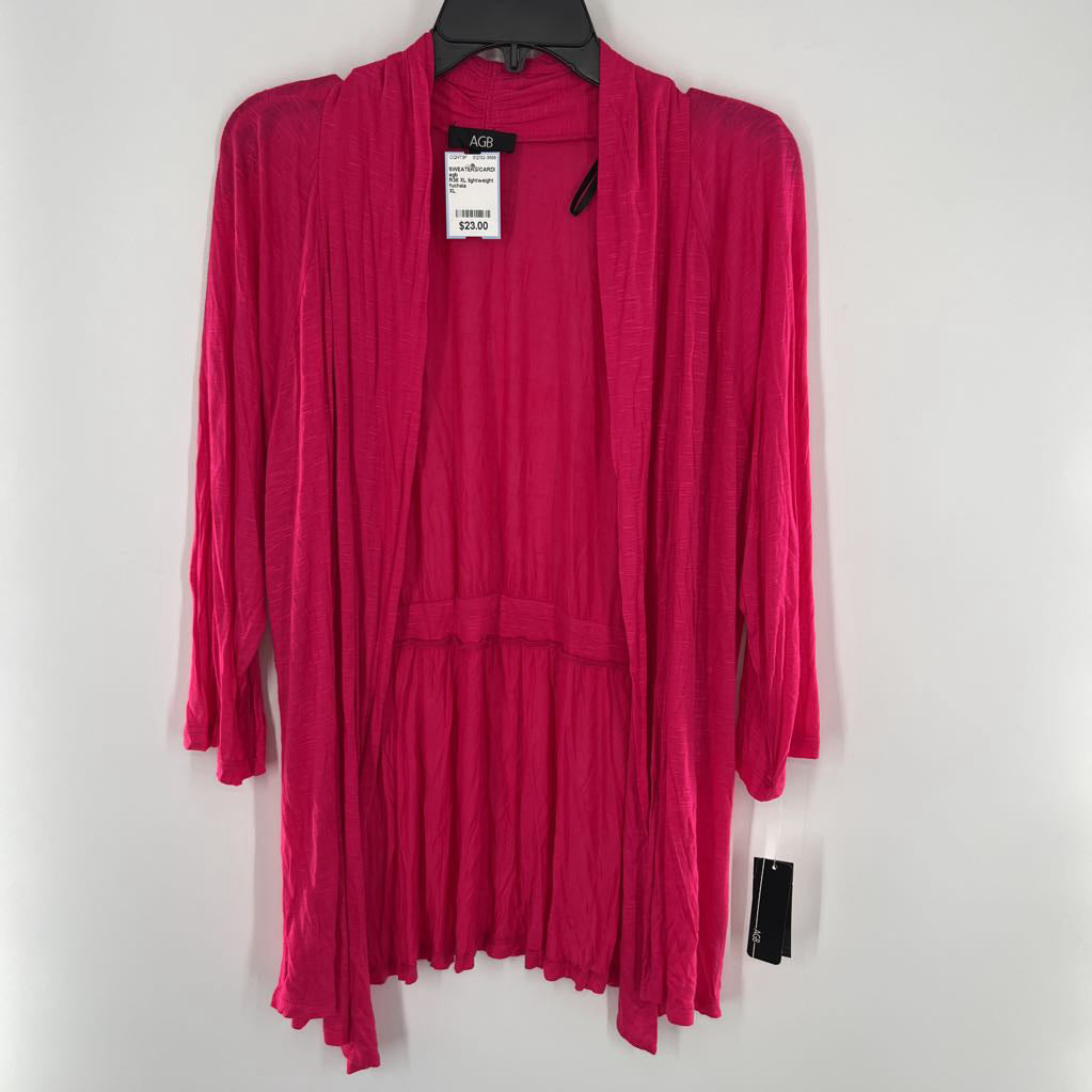 R38 XL lightweight 3/4 slv cardi