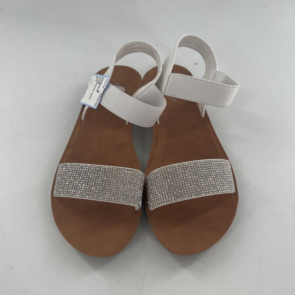 8 rhiestone ankle strap sandal