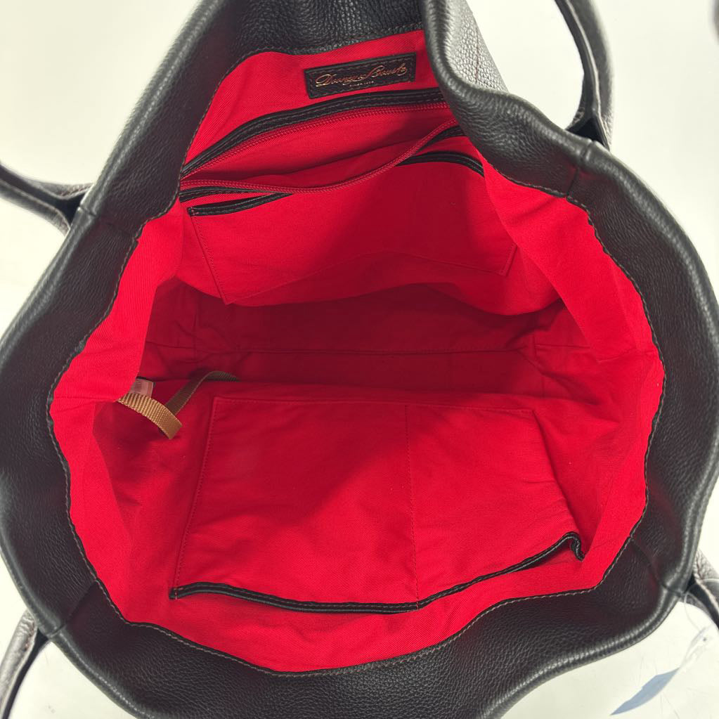 logo lock tote w/ slip pocket