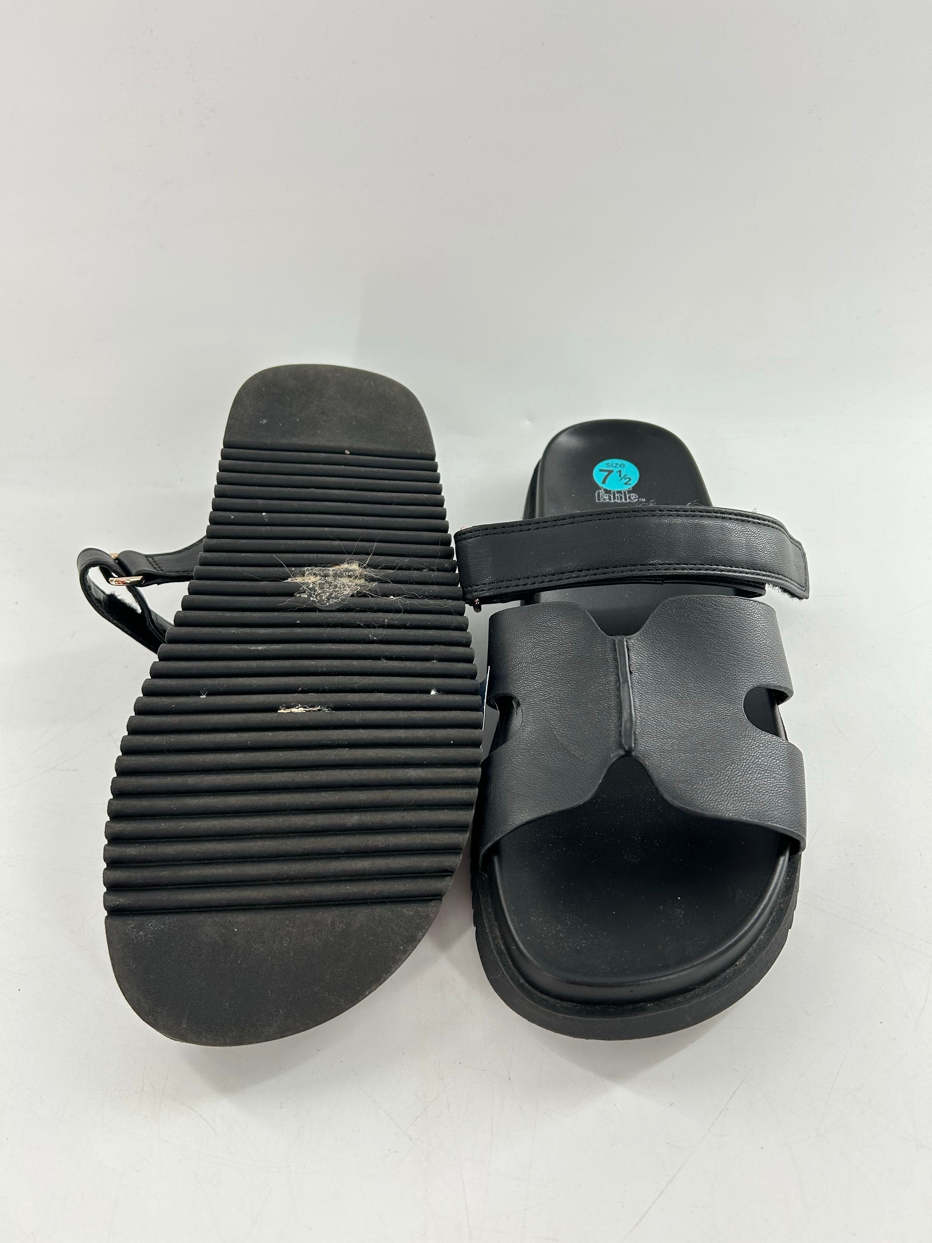7.5 velcro strap slides