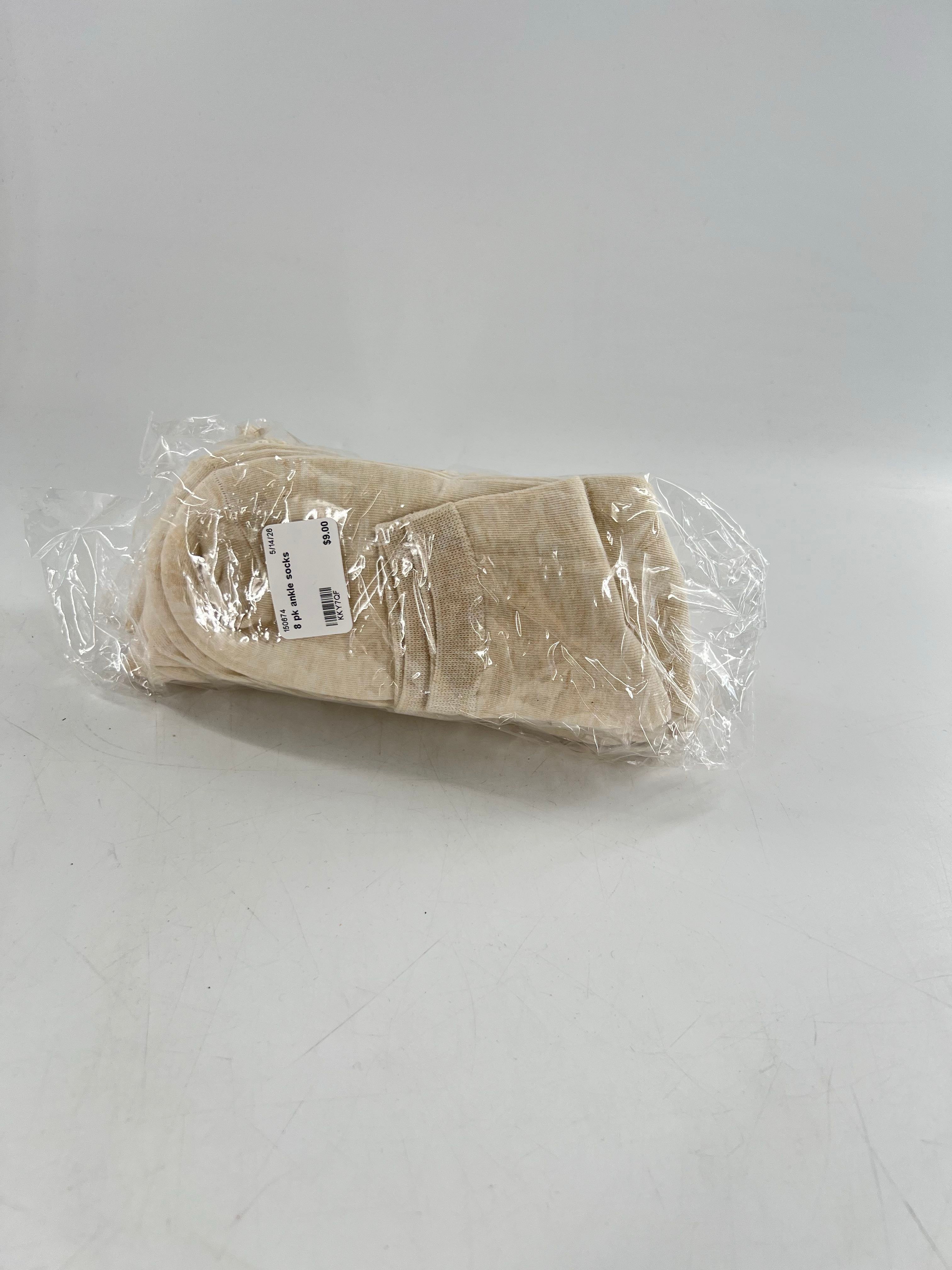 8 pk ankle socks