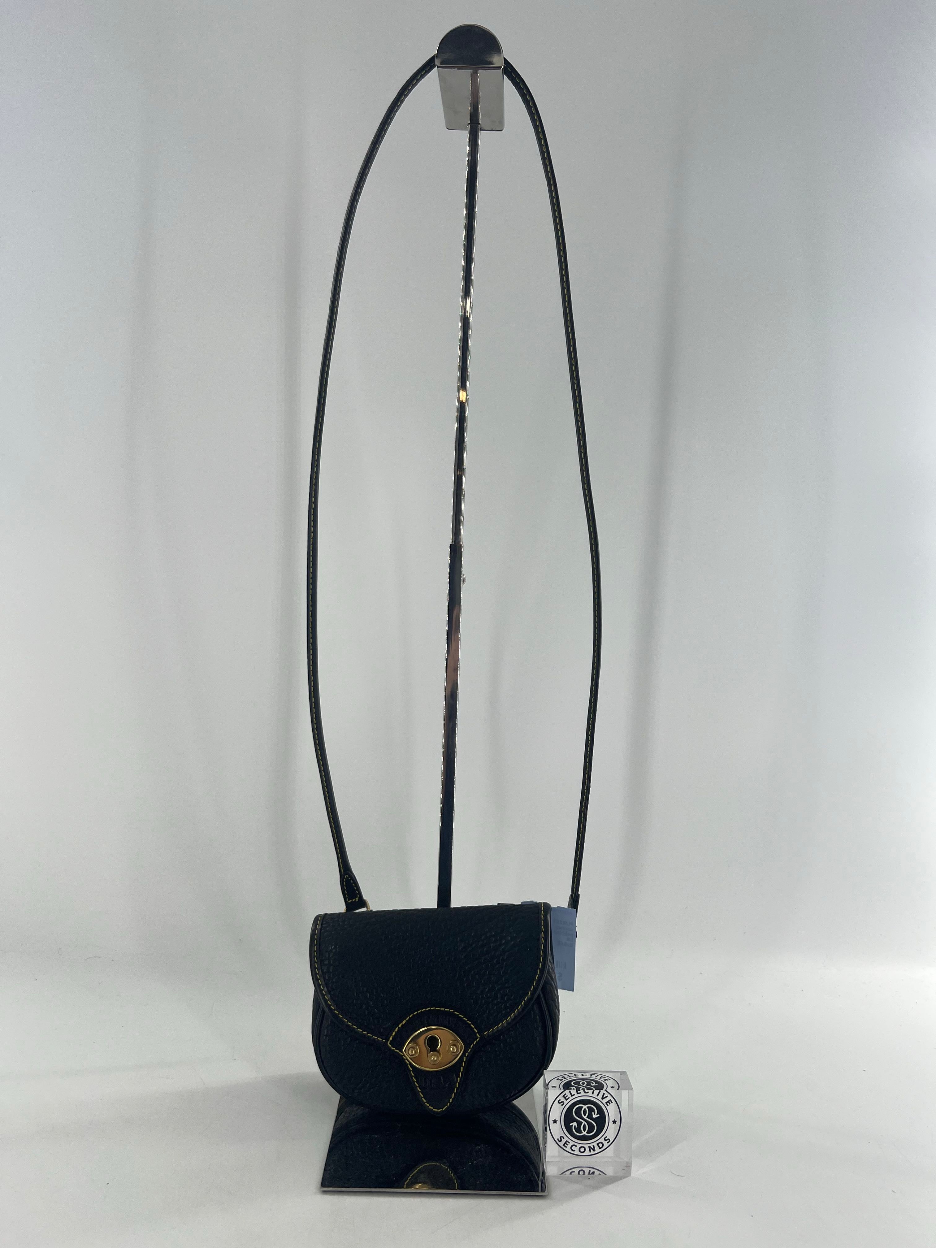 pebbled flap belt bag/crossbody