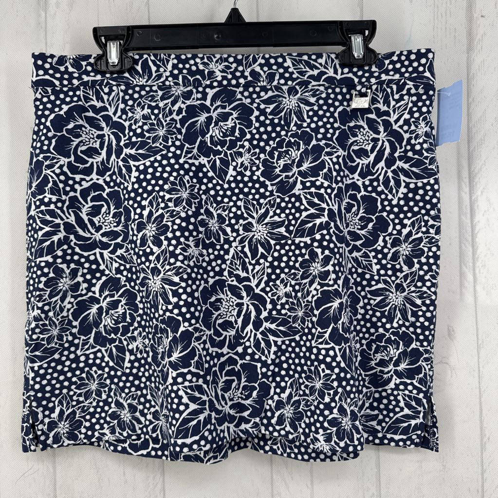 Floral Print Patterned Skort