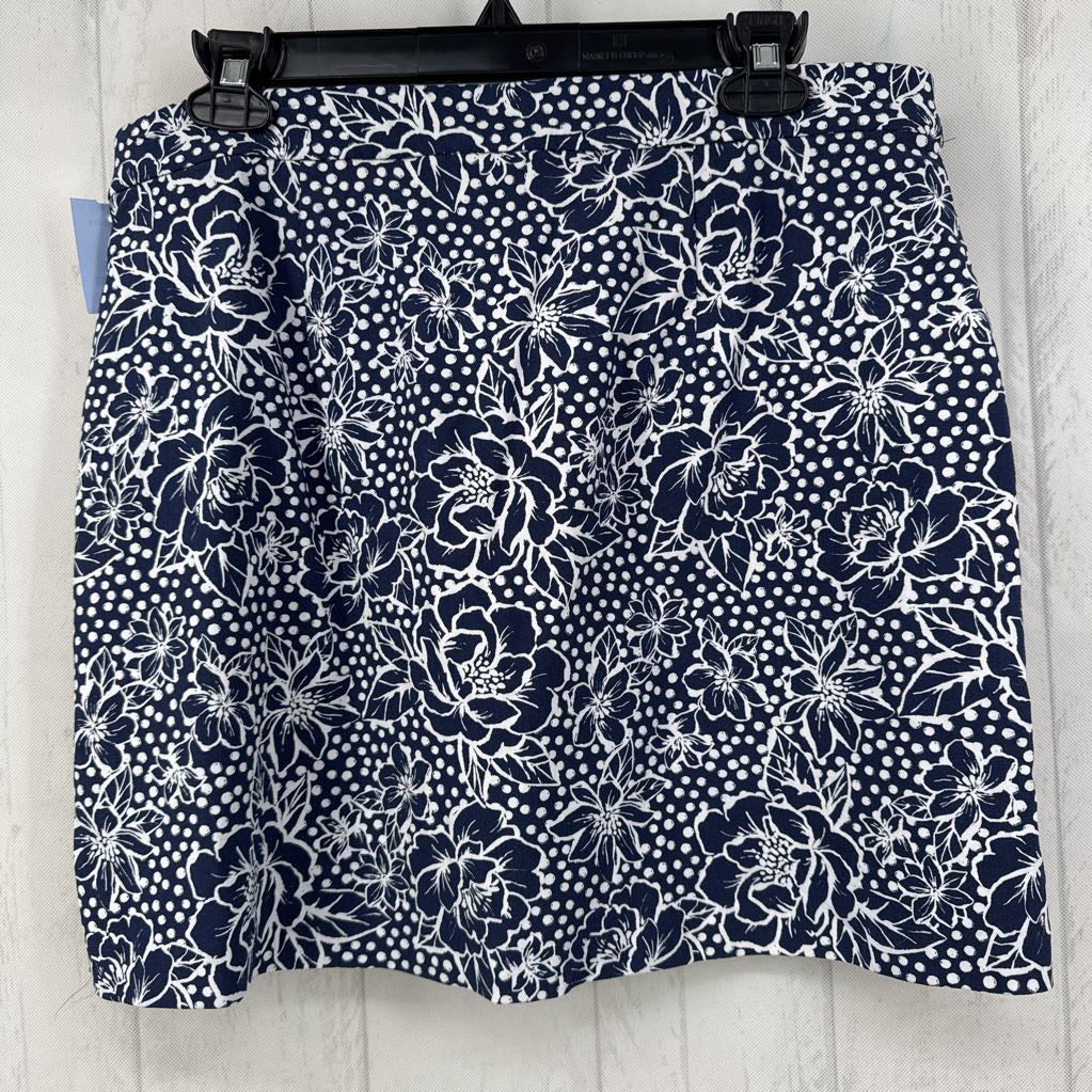 Floral Print Patterned Skort