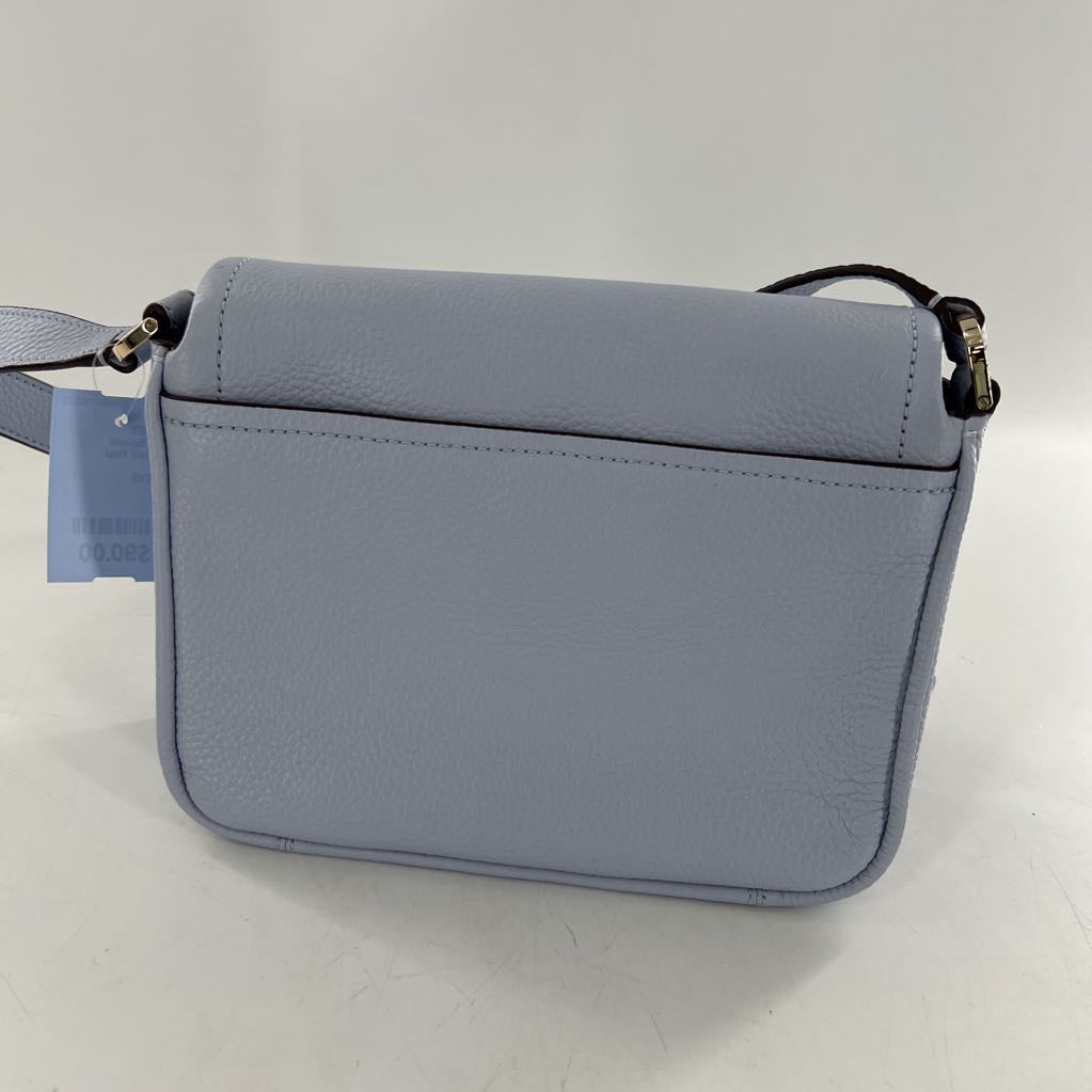 pebbled flap crossbody