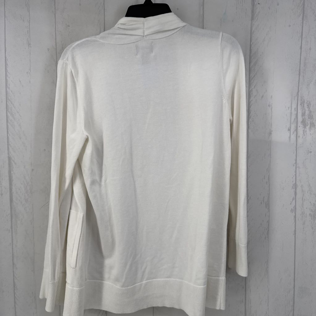 Knit Open Cardigan w/ Pockets