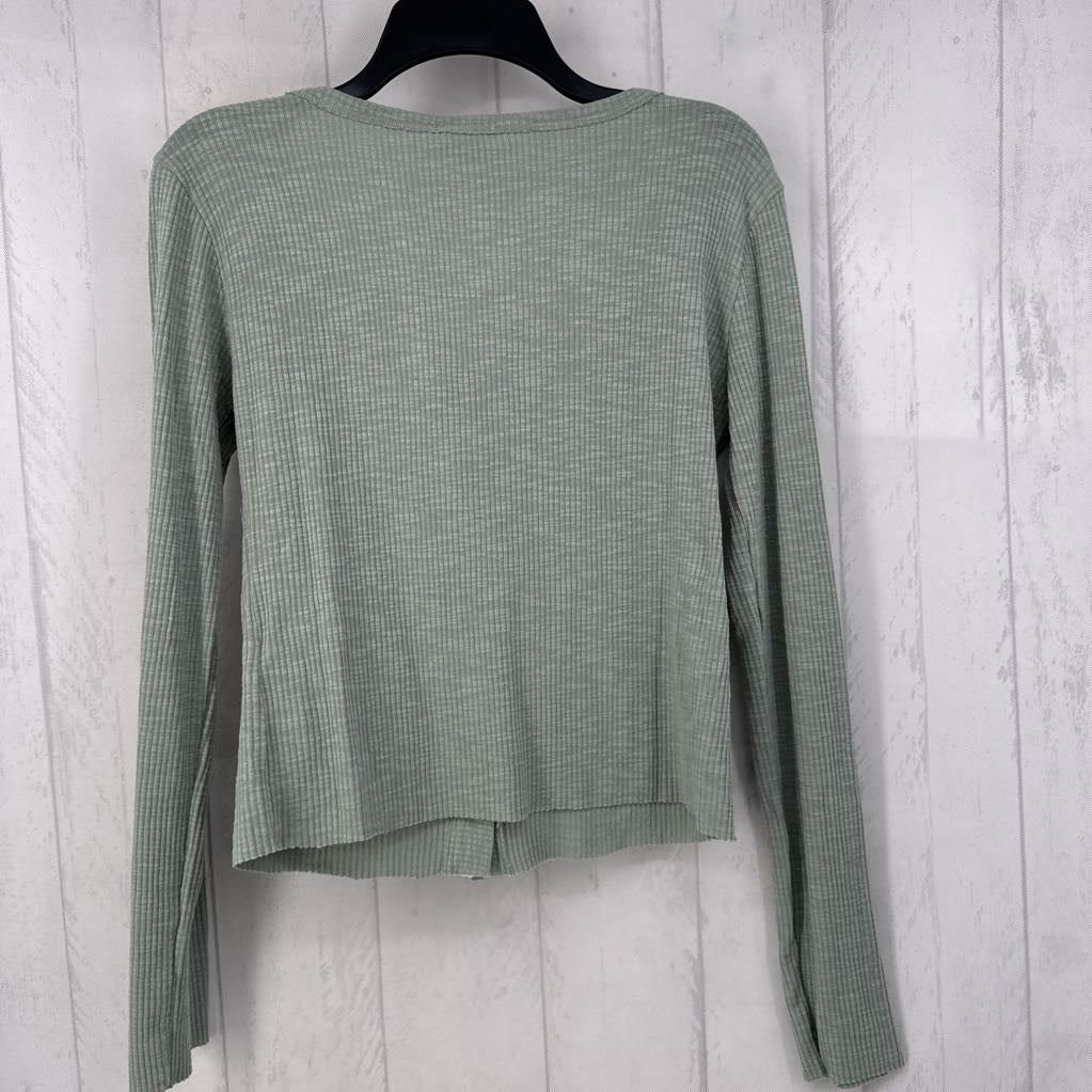 M l/s ribbed button top