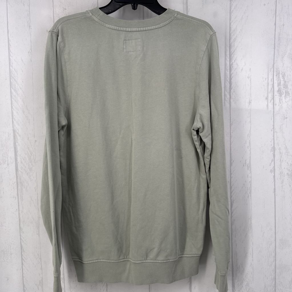 L l/s crew neck sweatshirt