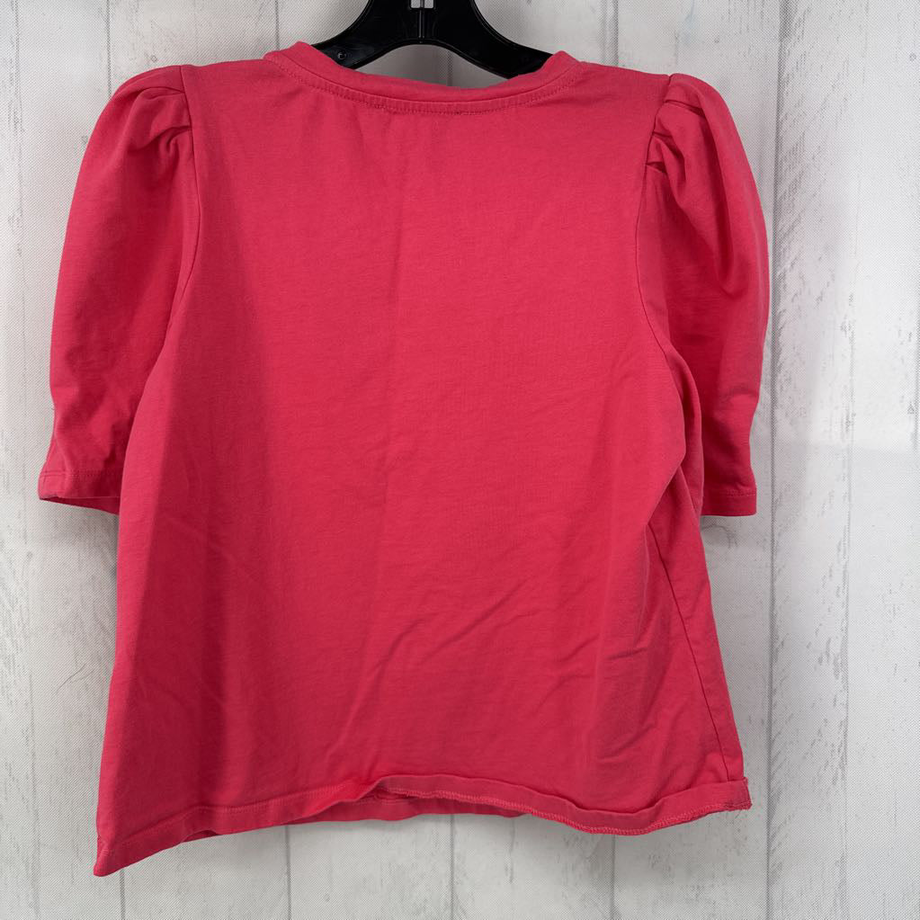 S puffy s/s crop top
