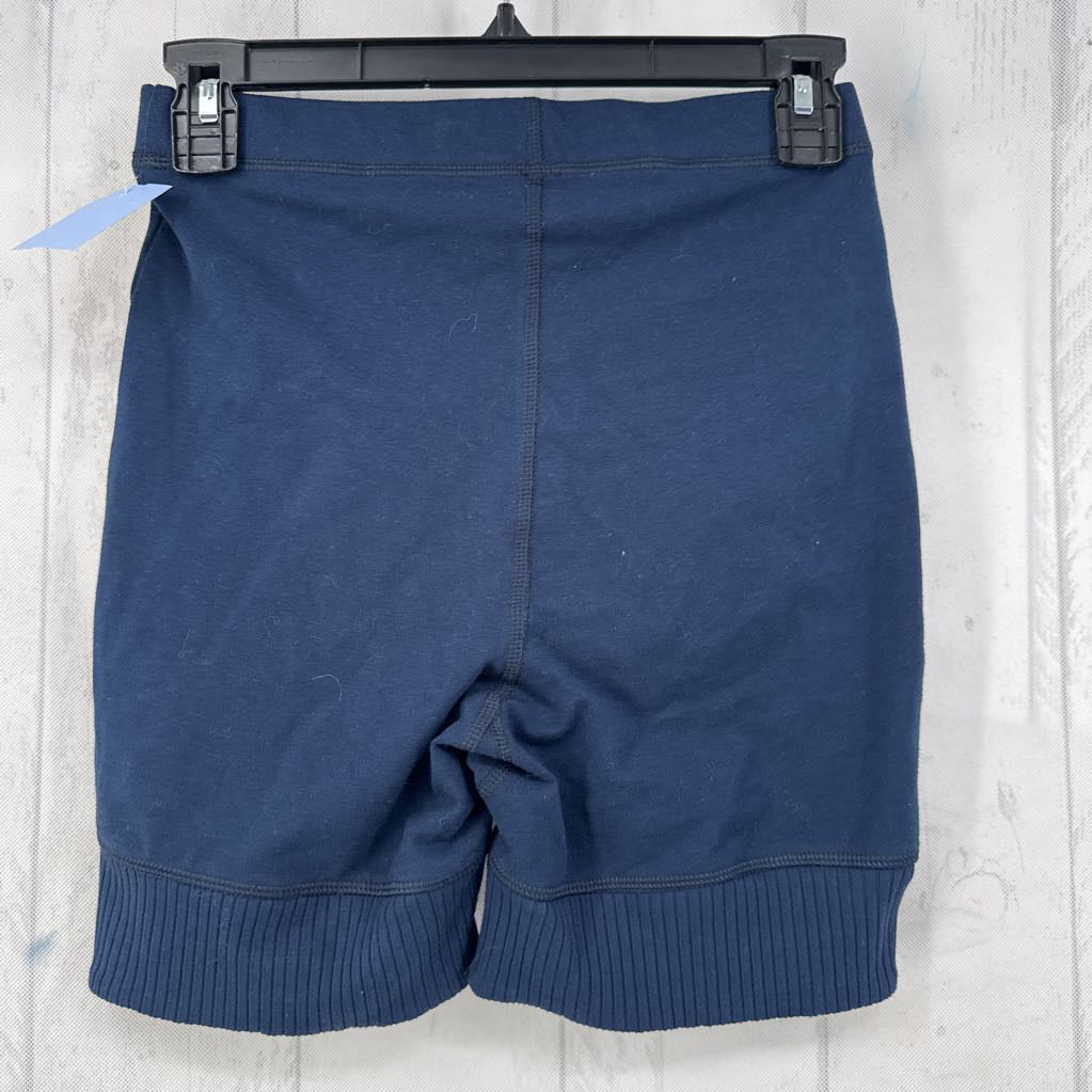 High-Rise Biker Shorts w/ Ribbed Detailing