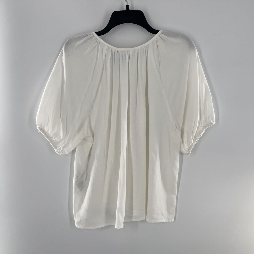 L button down s/s top