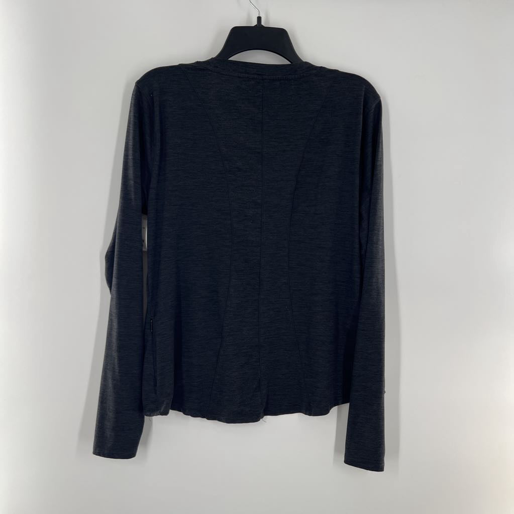 L round neck l/s tee