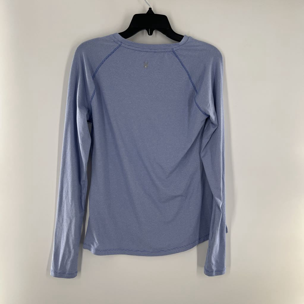 M striped round neck l/s tee