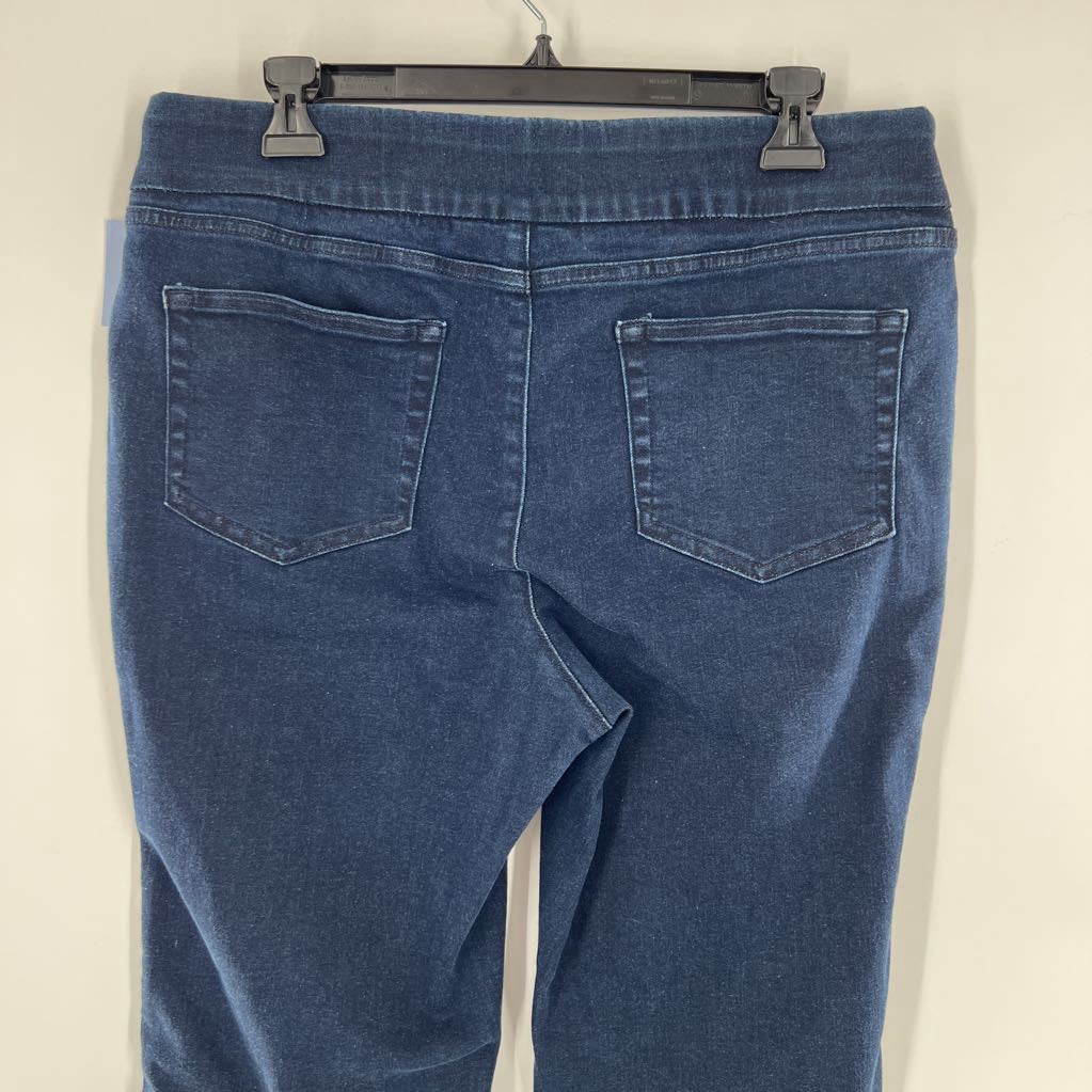 14p pull-on straight leg jeans