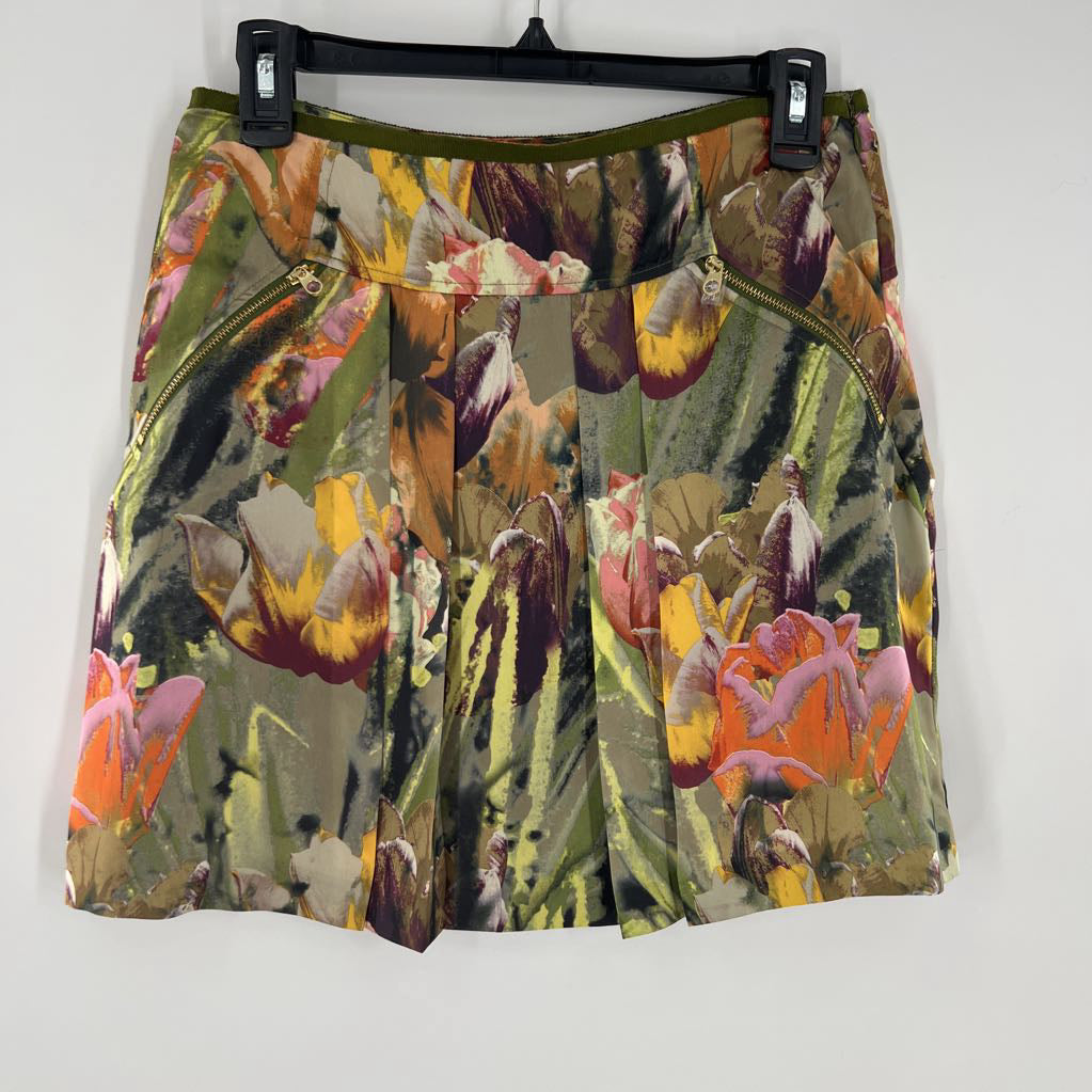 2 tulip print skirt