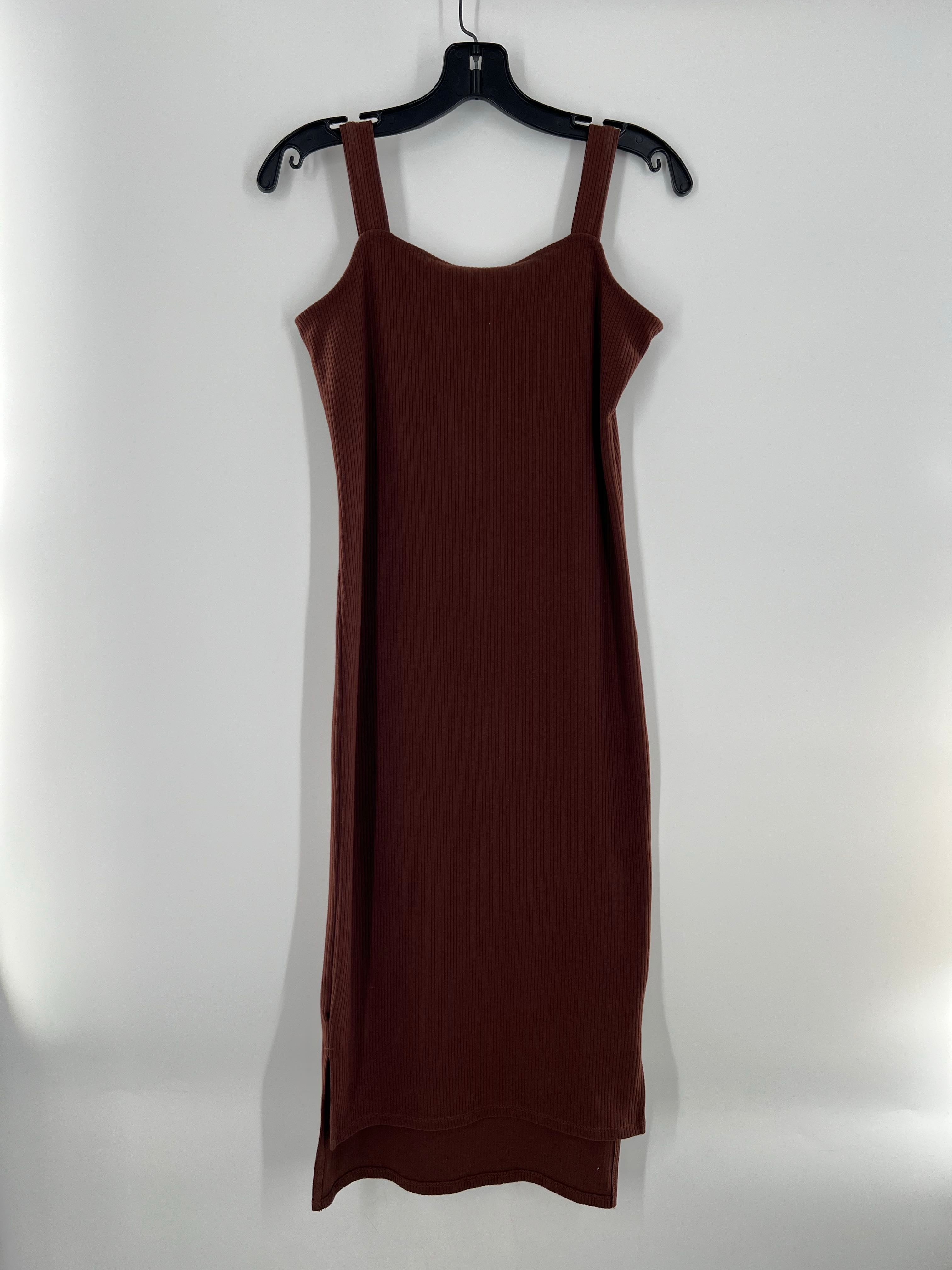 S ribbed slvls dress