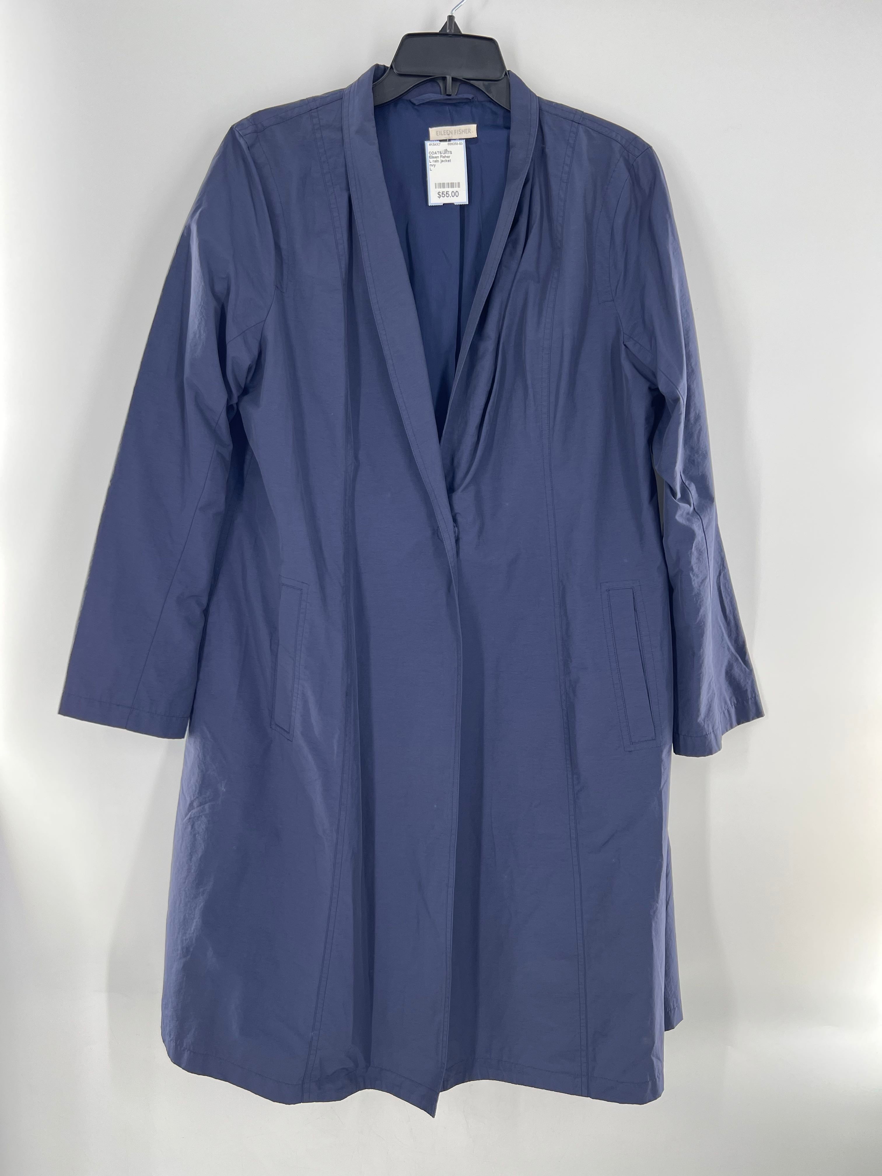L rain jacket