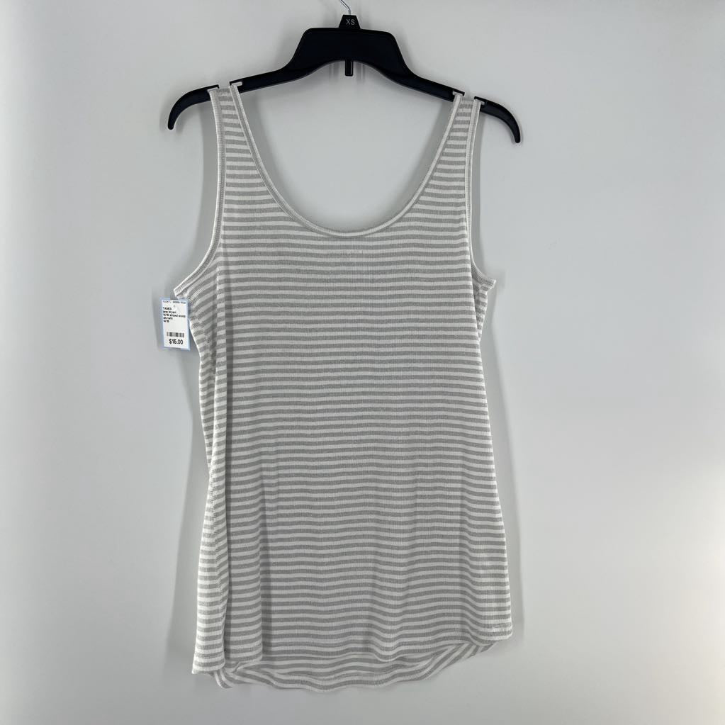 14/16 striped scoop neck tank