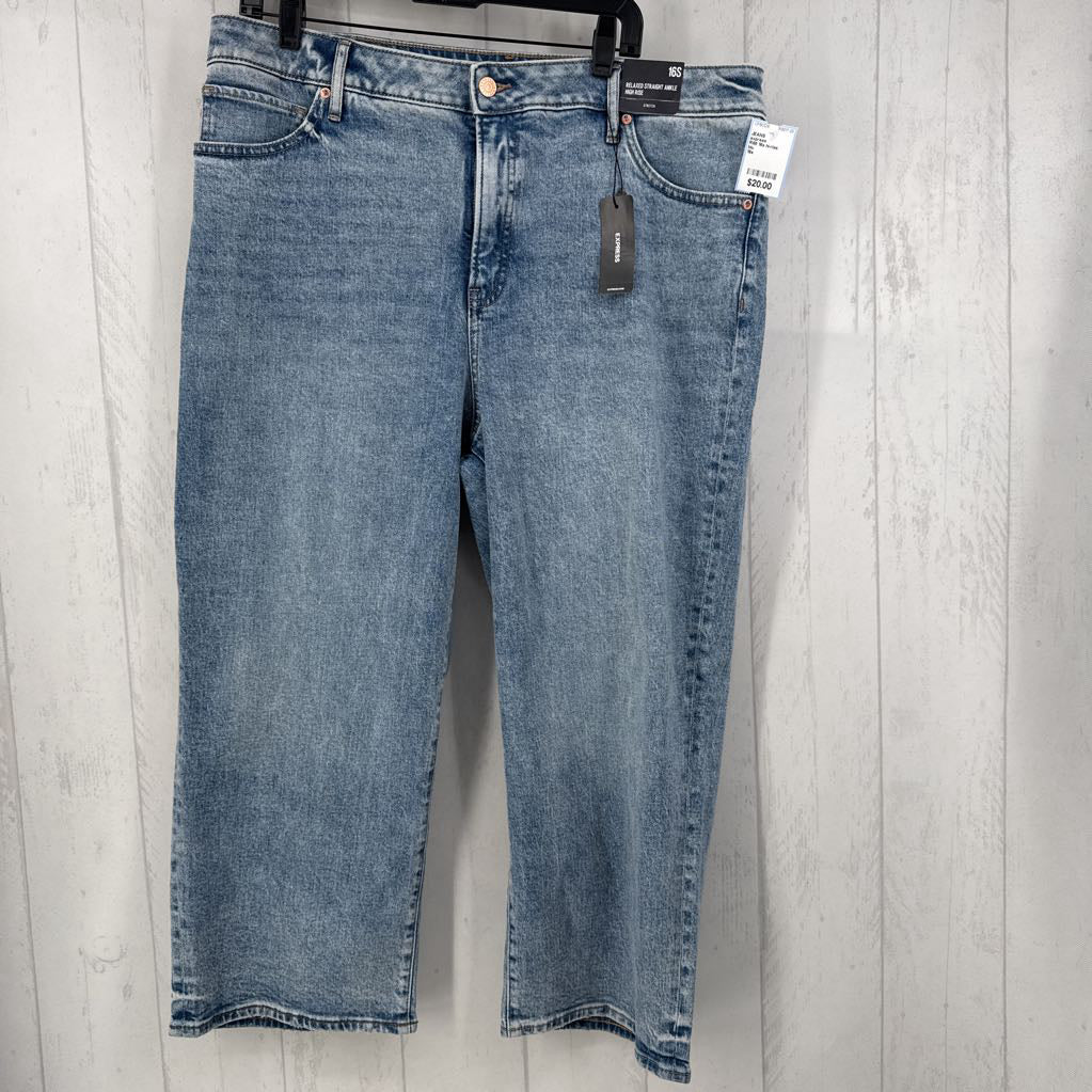R88 16s hi-rise ankle jean