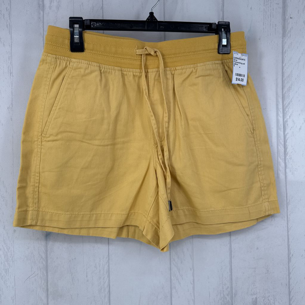 S drawstring pull on shorts