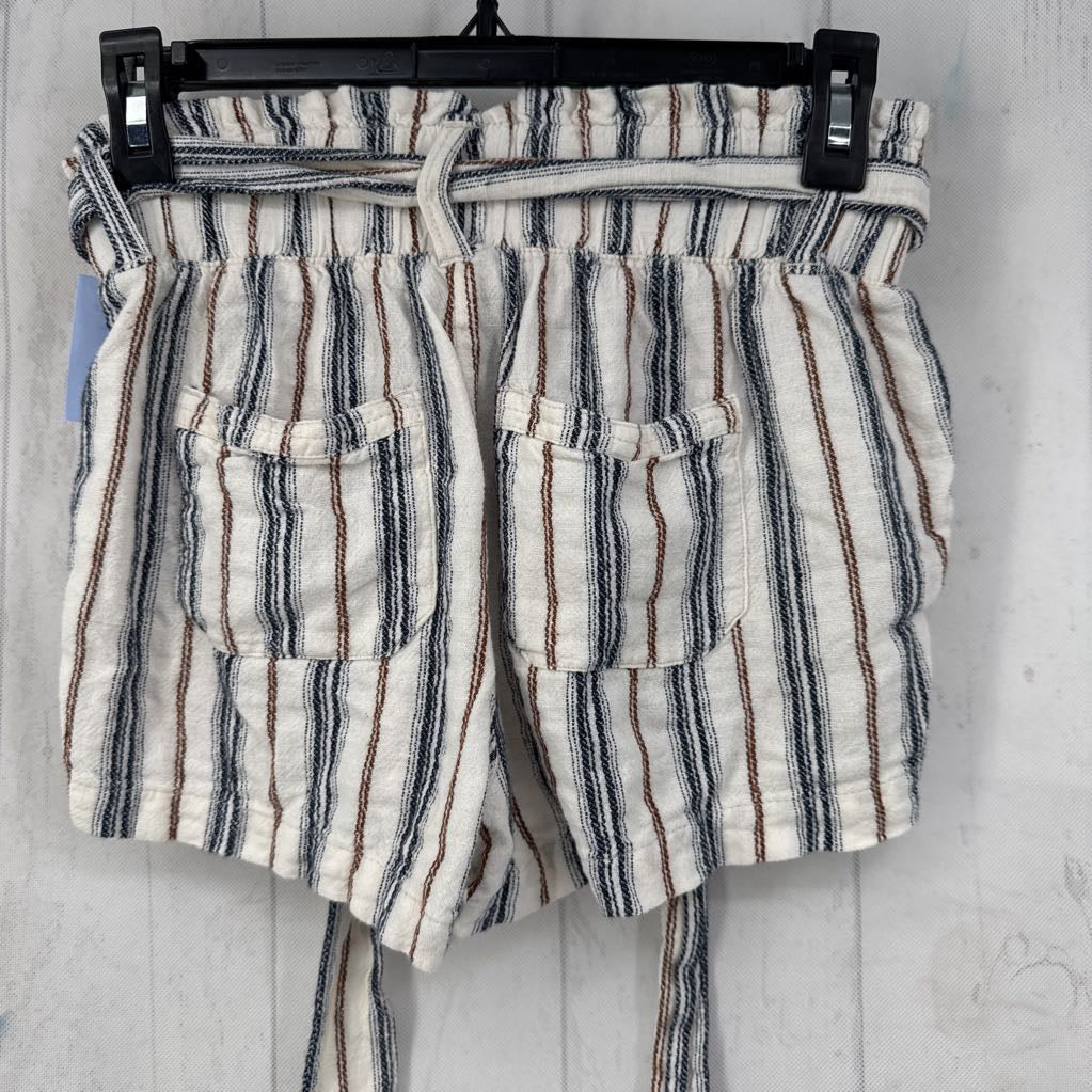 XS stripe pullon shorts
