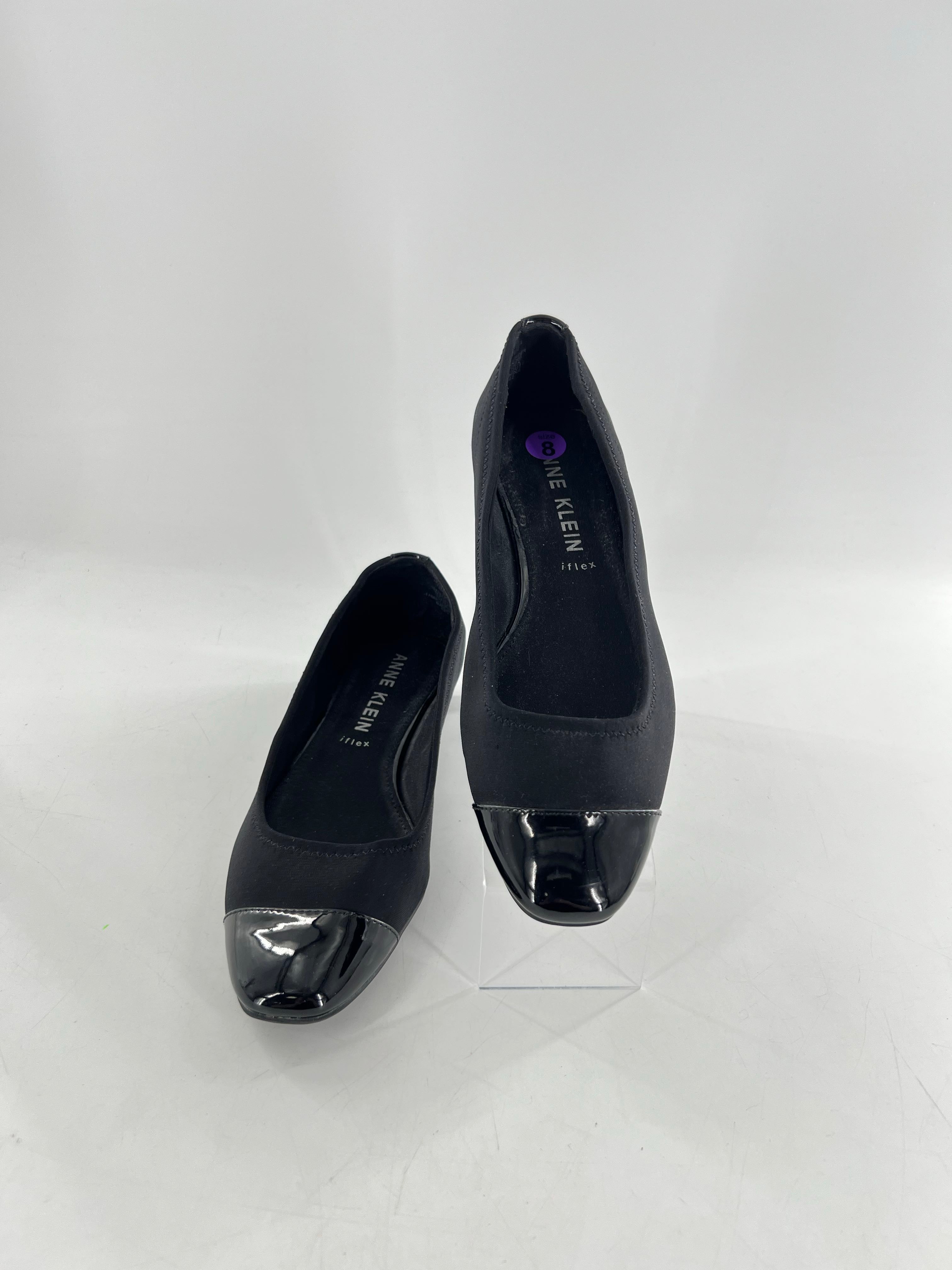 8 patent toe sm heel slip ons