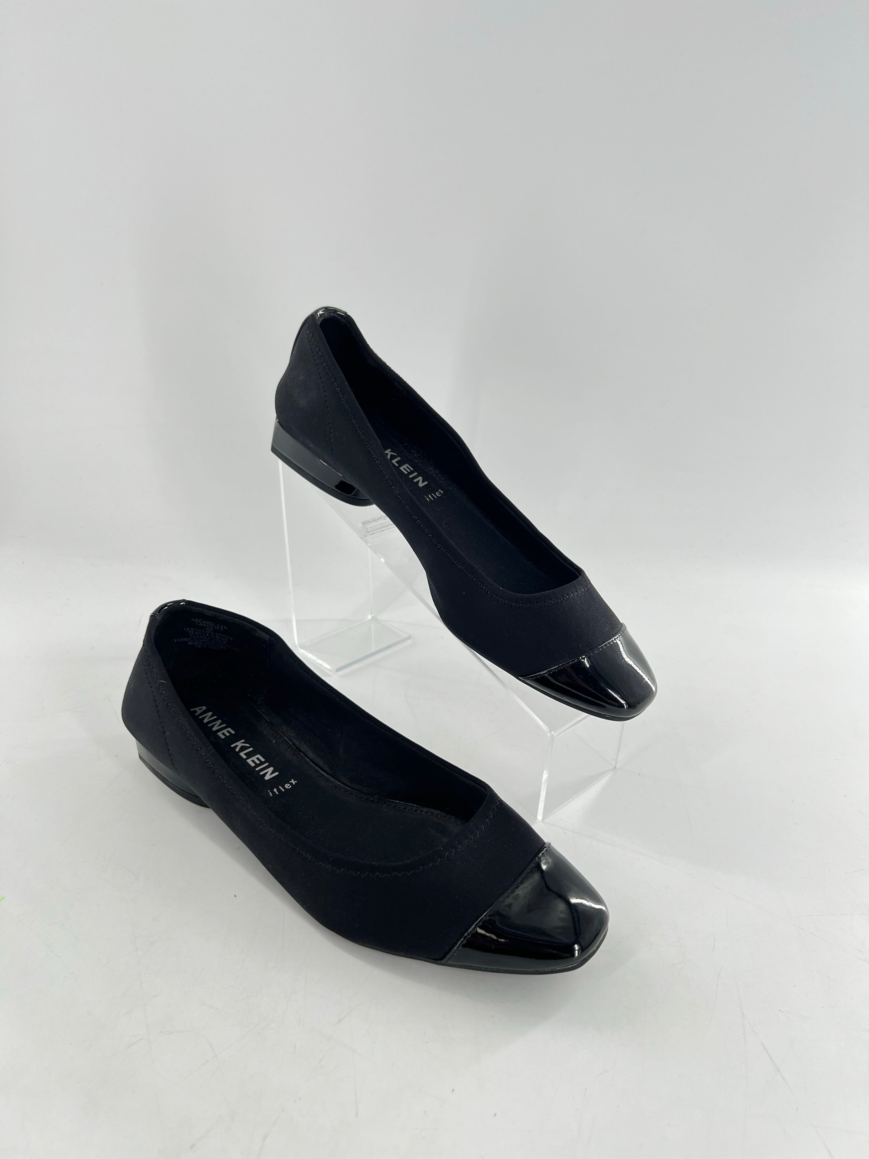 8 patent toe sm heel slip ons