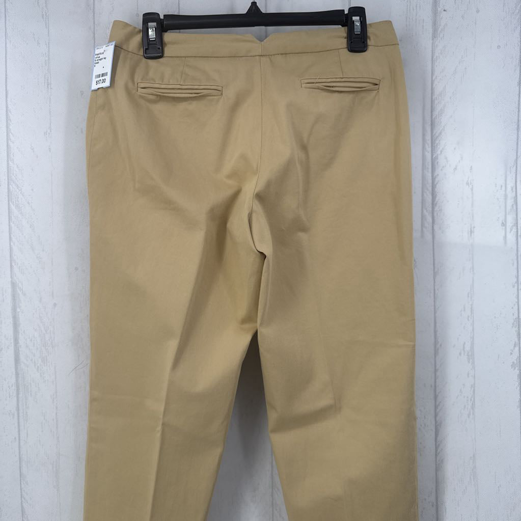 6 straight leg khakis