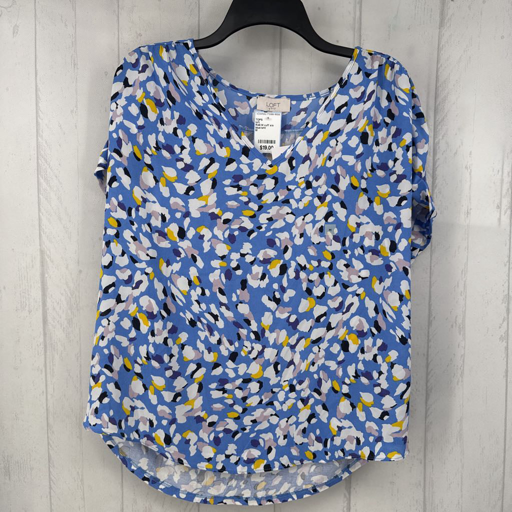 R45 M cuff s/s print top