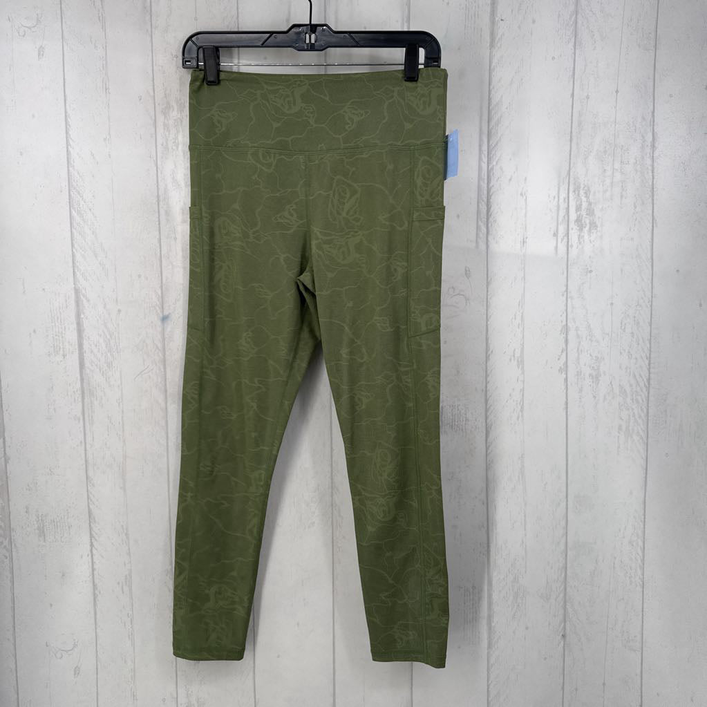 S hi-rise flo print leggings