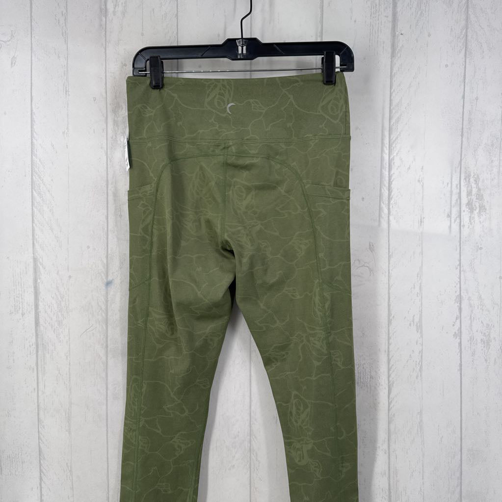 S hi-rise flo print leggings