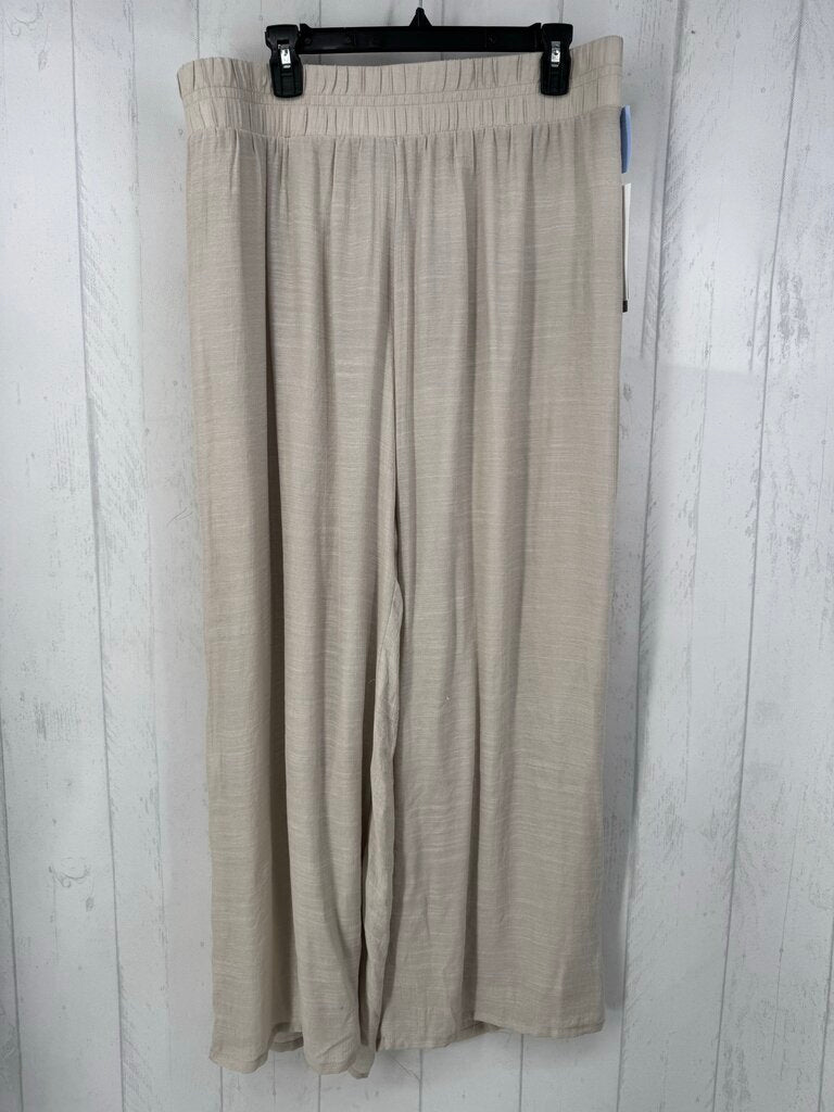 R49 L wide leg pull on pants