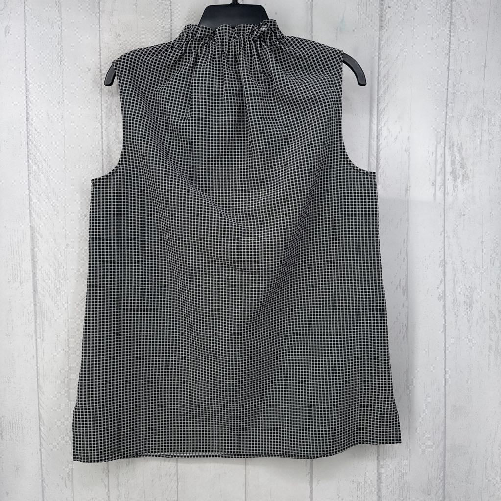 M mock neck check tank