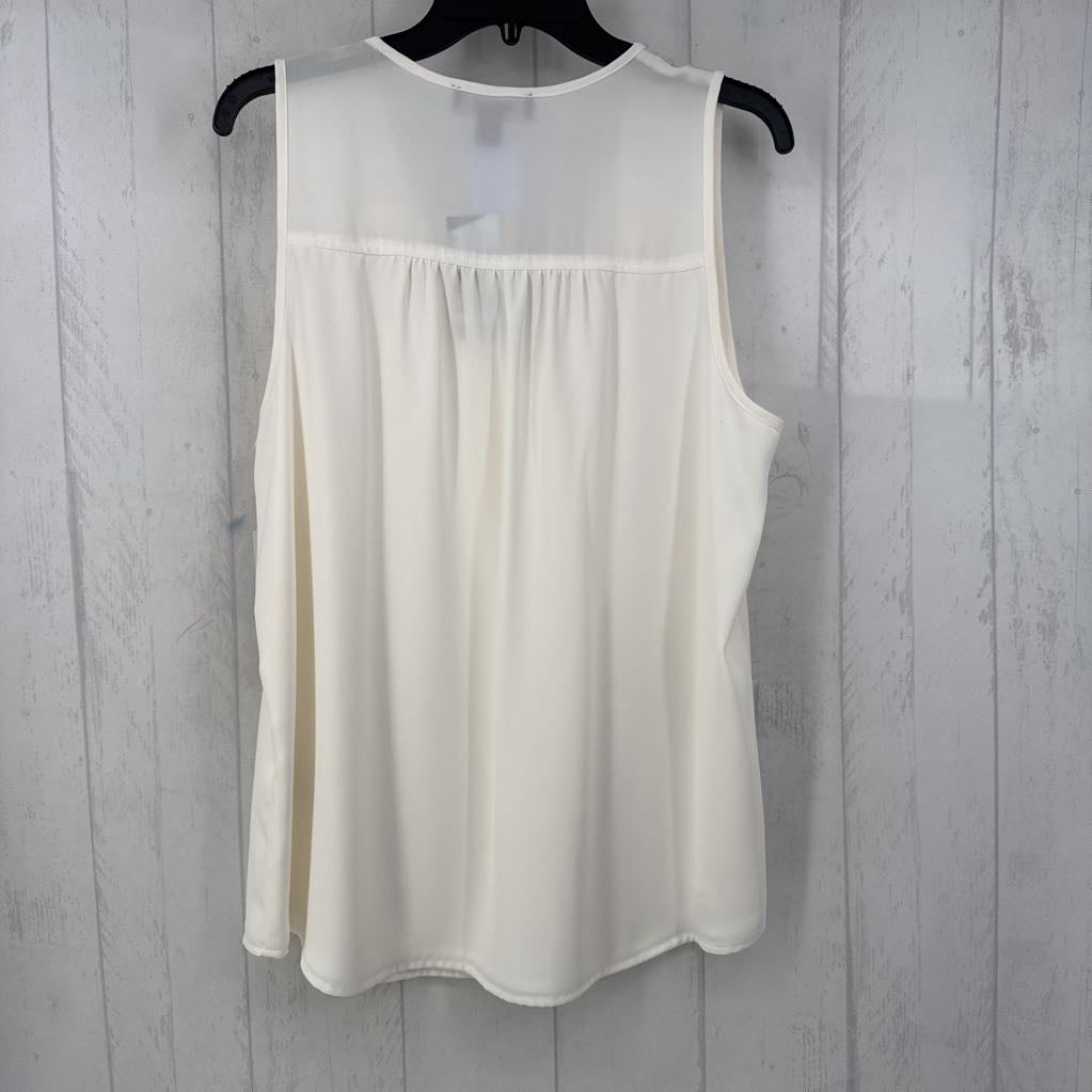 R98 XL tiered ruffle tank