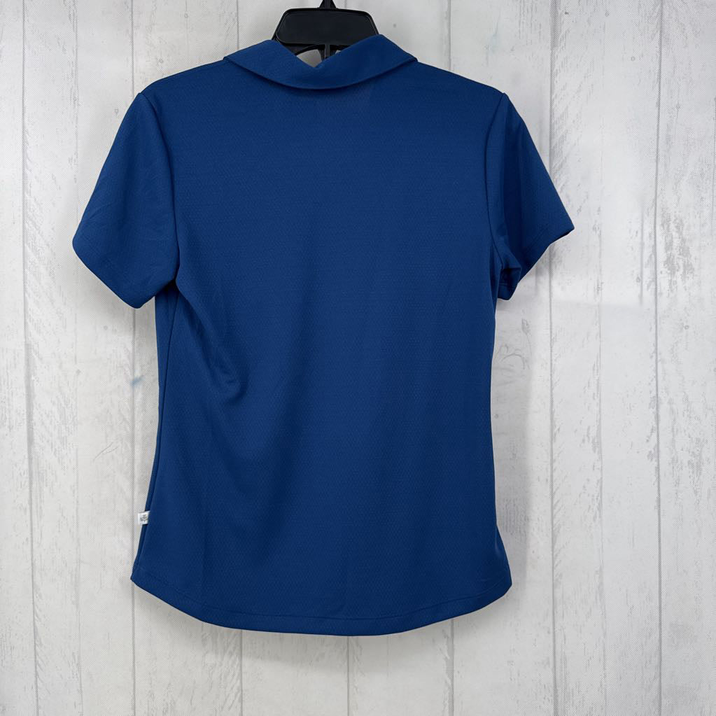 S s/s v-neck polo top