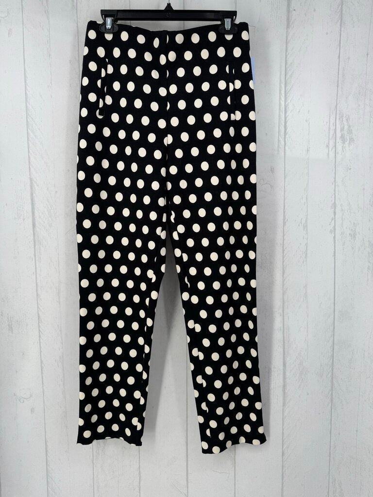 10 polka dot pull-on knit pant