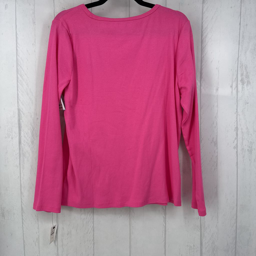 1X ribbed l/s top
