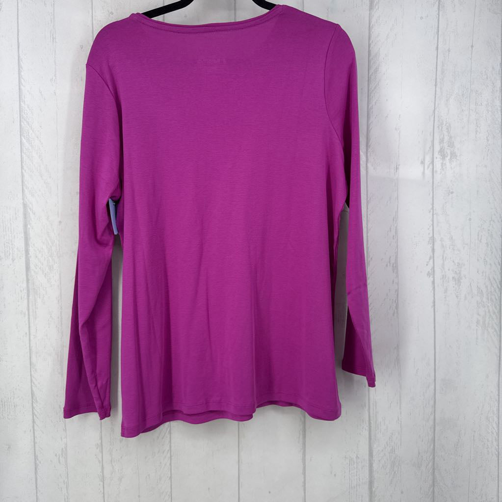 1X crewneck l/s top