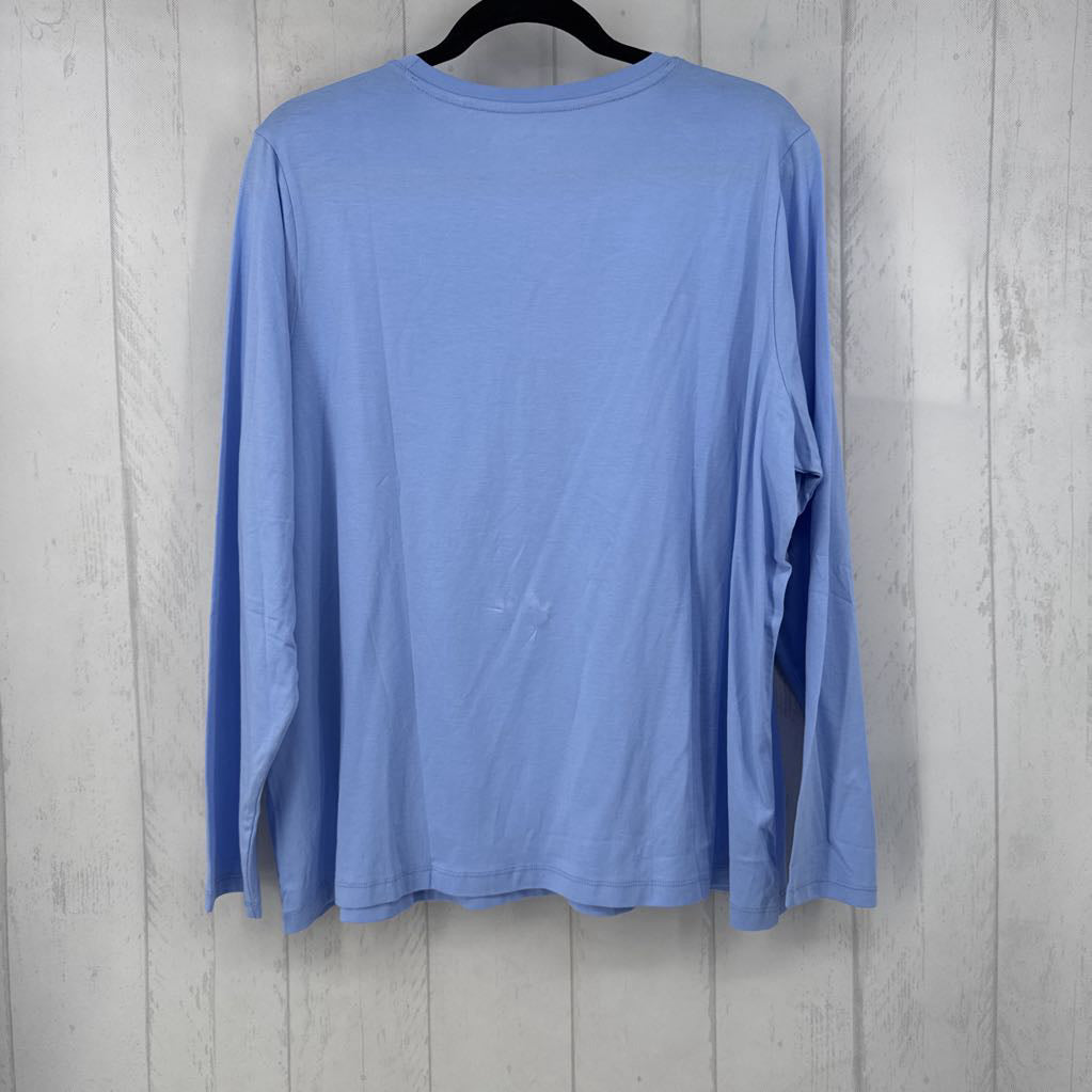 1X crewneck l/s tee