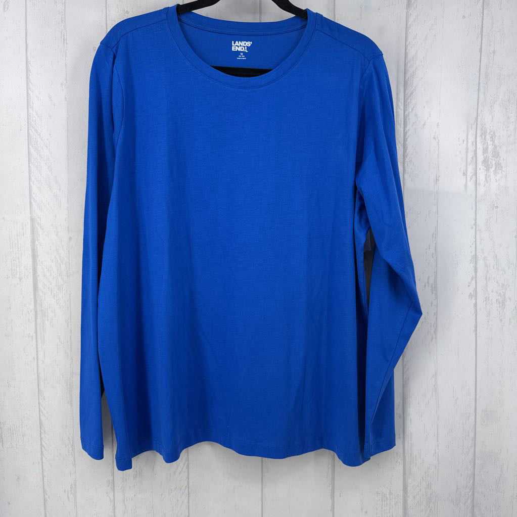 1X v-neck l/s tee