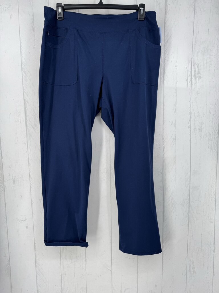 1X pull-on wide leg pant