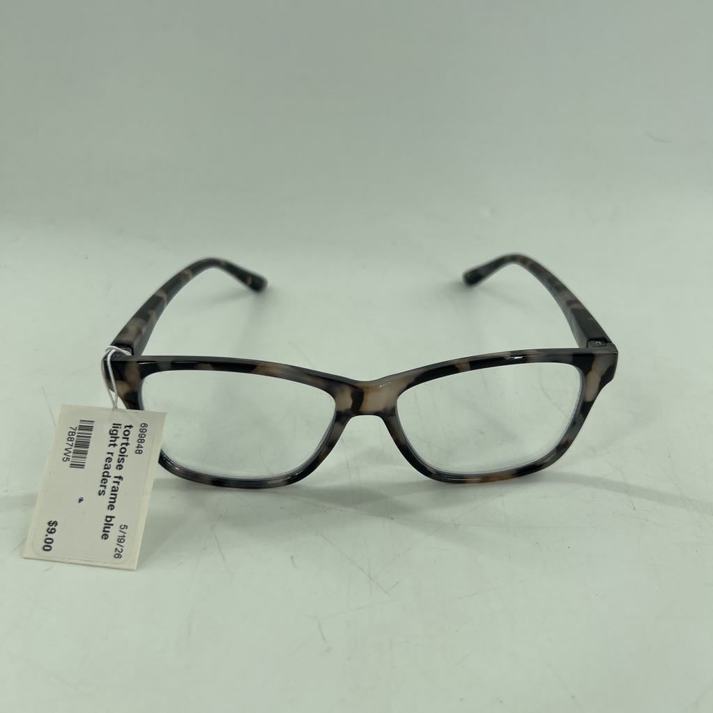 tortoise frame blue light readers