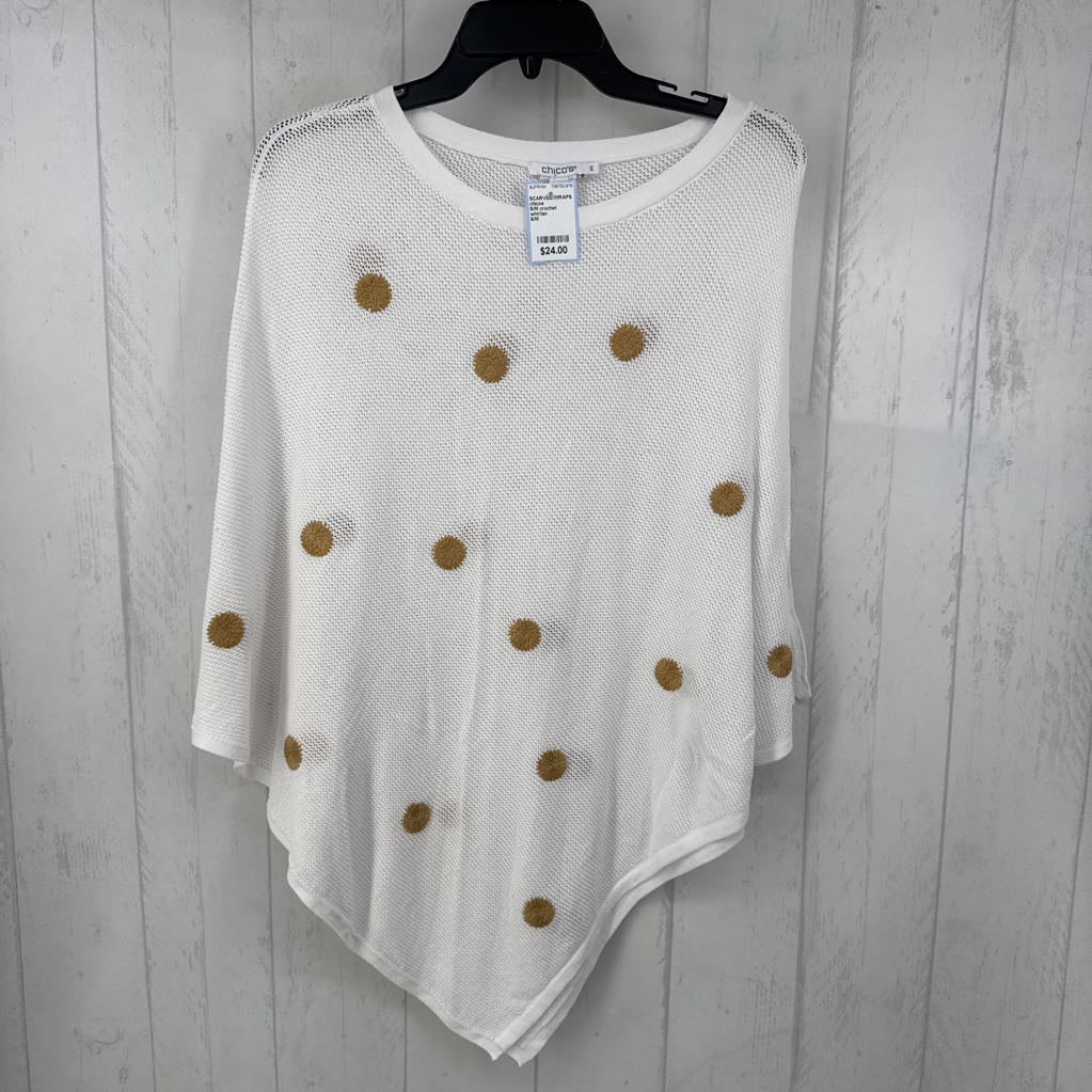 S/M crochet poncho