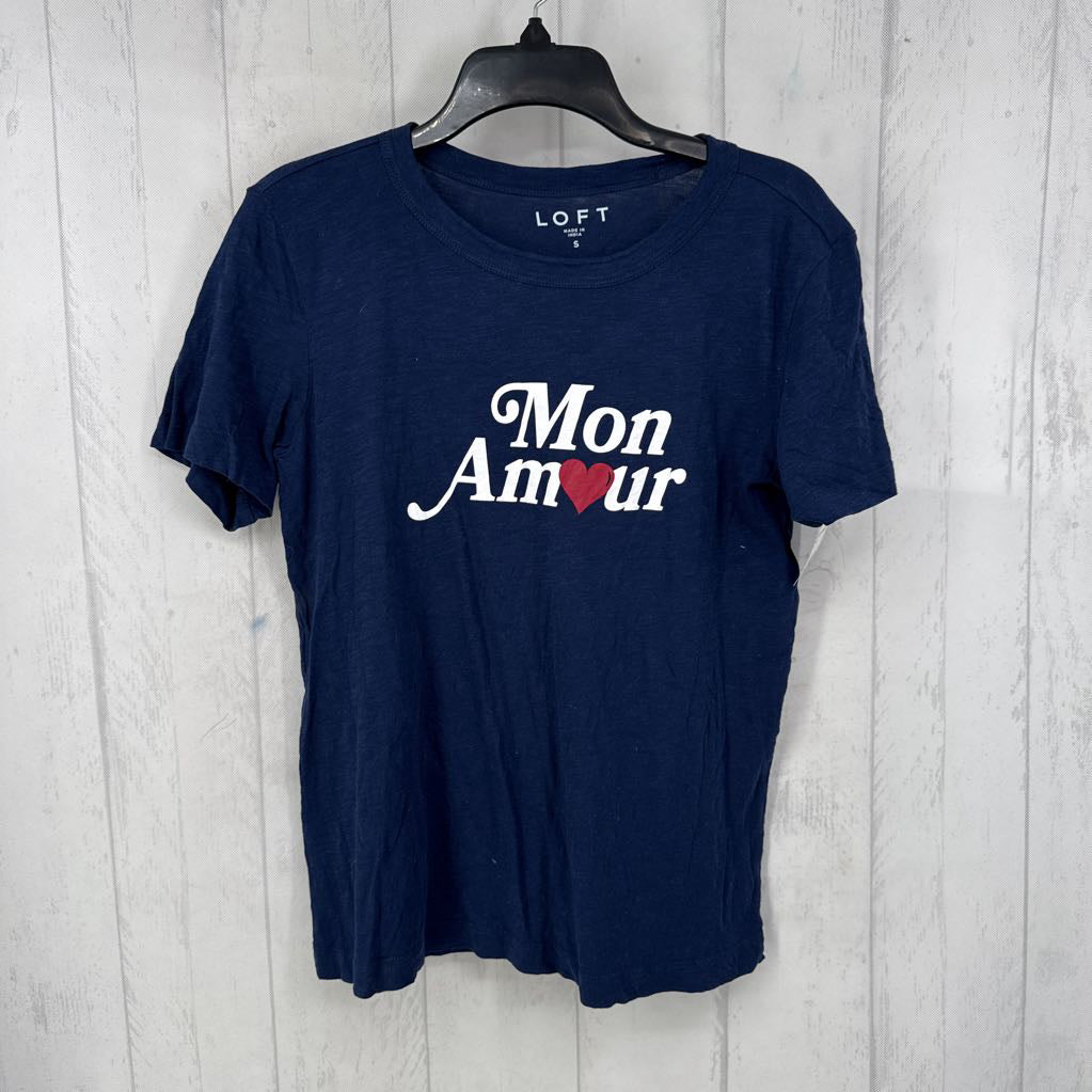 S s/s mon amour top