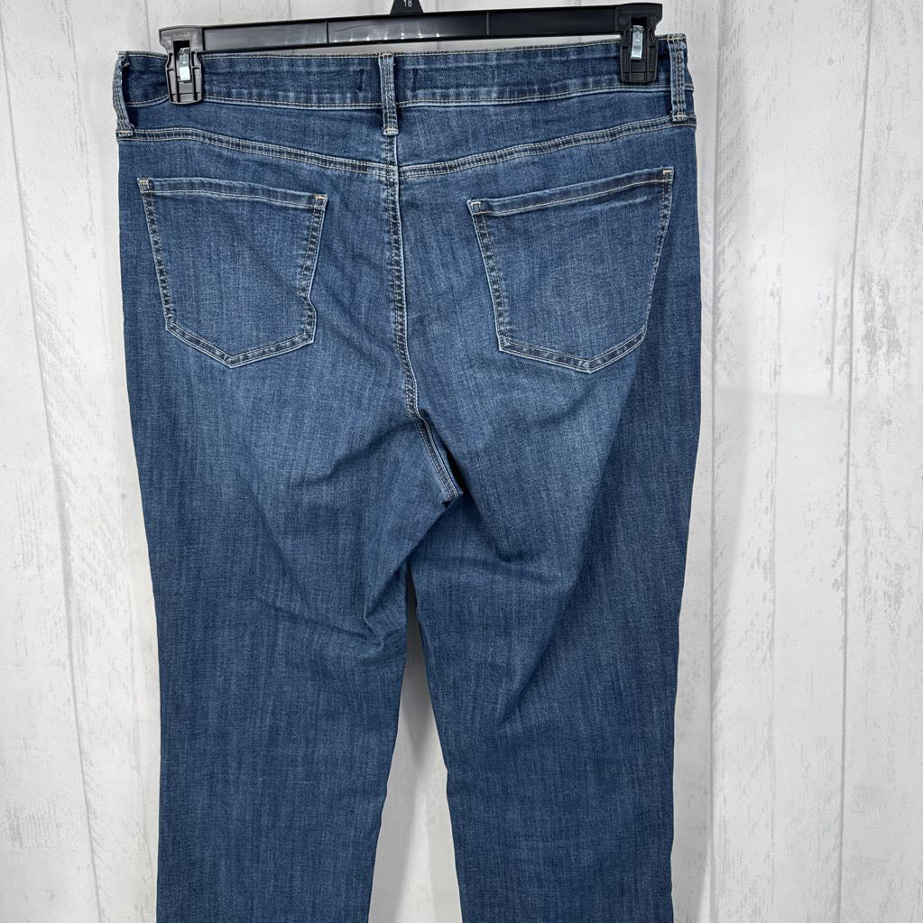 14 high rise straight jeans