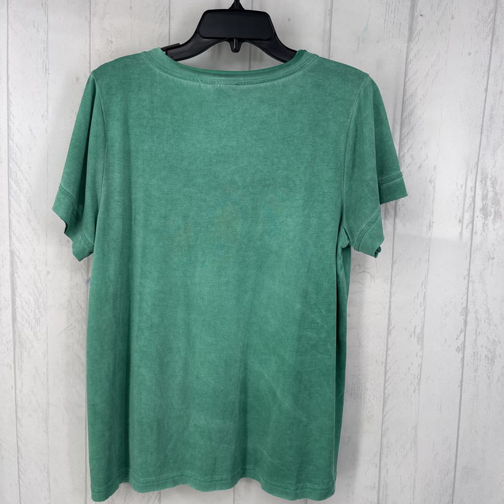 L s/s v-neck top