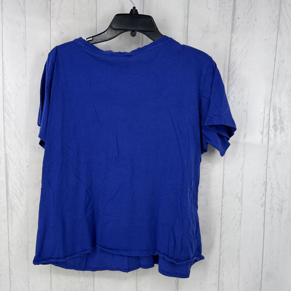 L s/s v-neck top